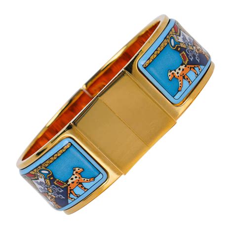 hermes enamel bracelet used|vintage hermes enamel bracelet.